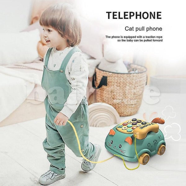 Early Education Toys Children's Intellectual Development Multi-function Phone Carousel 4
