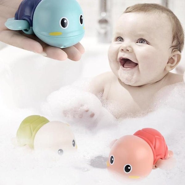 Baby Shower Toys Play Water Turtles Play Water Clockwork Toys Baby Cute Funny Carousel 2