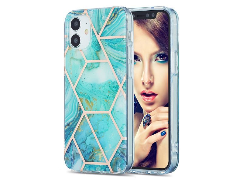 Case Cover for iPhone 12 mini Marble Carousel 1