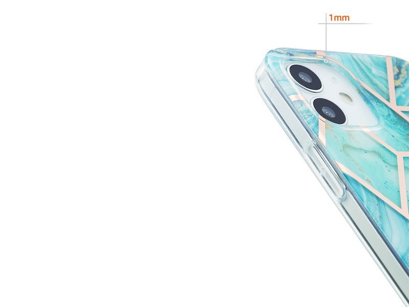 Case Cover for iPhone 12 mini Marble Carousel 4