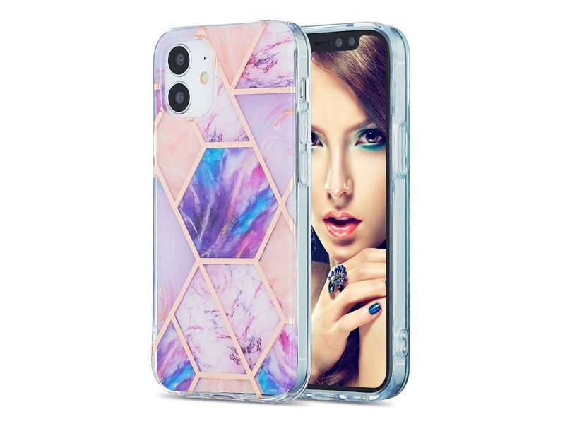 Case Cover for iPhone 12 mini Marble Carousel 1