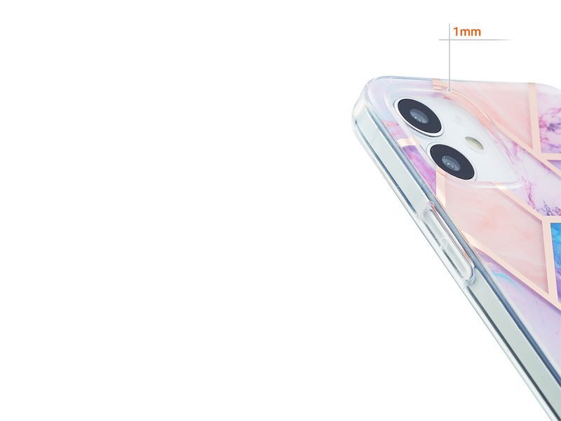 Case Cover for iPhone 12 mini Marble Carousel 4