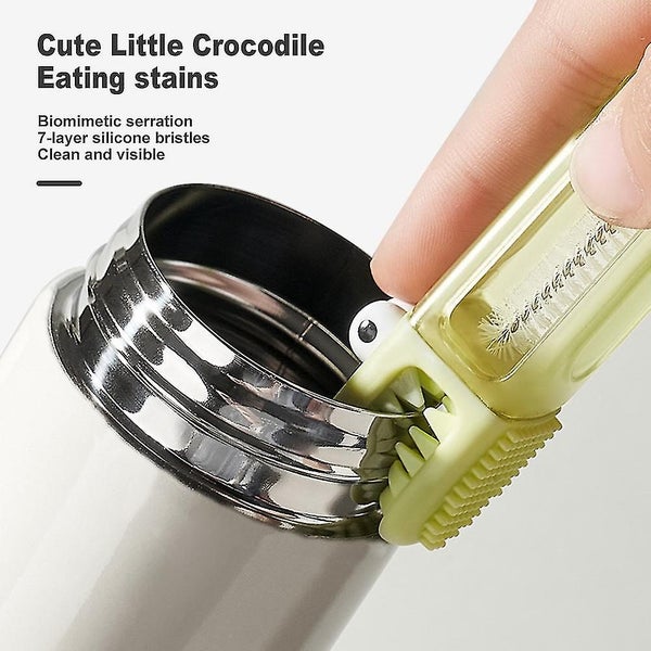 Cleaning Brush 4 In 1 Multipurpose Bottle Brush Rotatable Foldable Cup Crevice Carousel 5