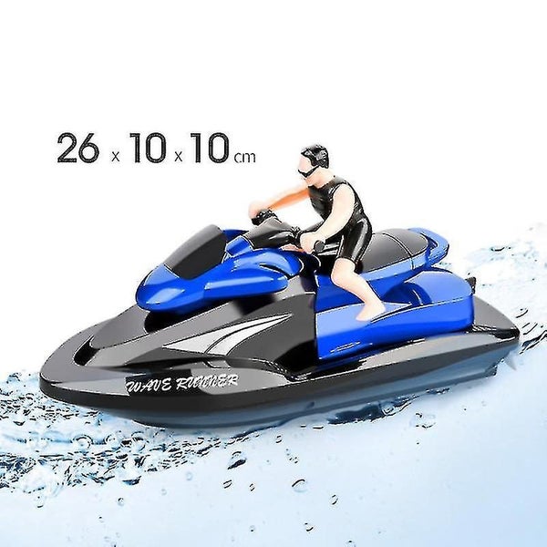 Rc Jet Ski Rc Motorboat High Speed Remote Control Boat For Pools Lakes 2.4ghz Carousel 2