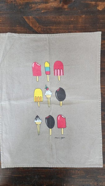 ~" Deeanne Hobbs Cotton Tea Towel "~ Carousel 2
