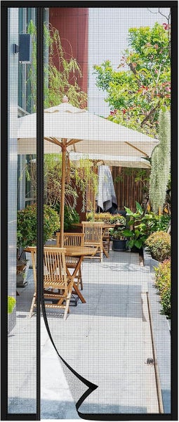 Magnetic Window Door Mosquito Net 90x210 For Sliding Door Entrance Swing Ro Carousel 1