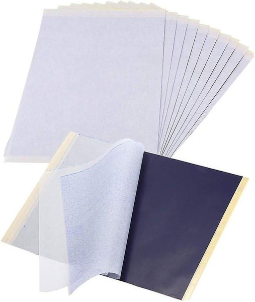 50 Sheets Graphite Paper Tattoo Tracing Paper Carousel 1