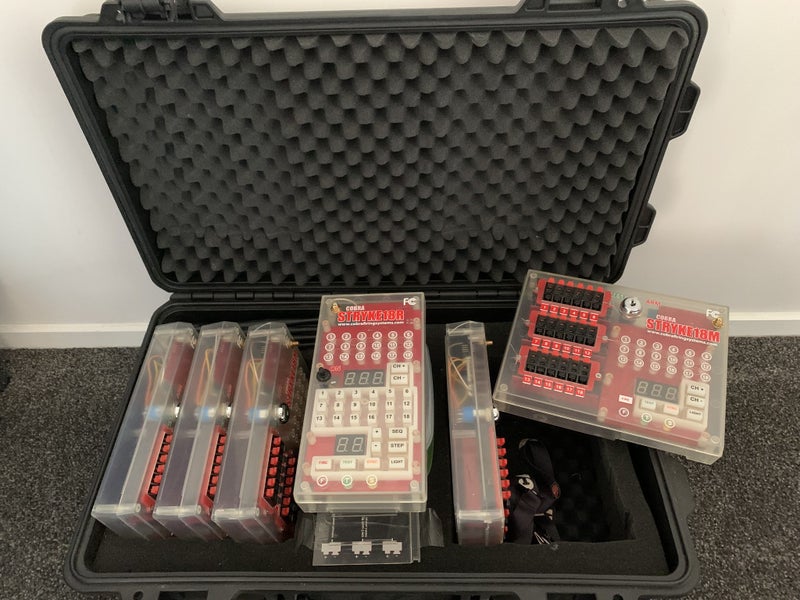 Cobra Stryke 18/90 Channel Pyrotechnic Firing System 1Remote Carousel 1
