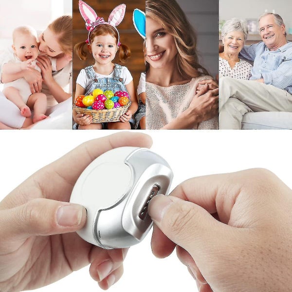Electric Nail Trimmer Automatic Electric Nail Clipper Safety Portable Nail Tri Carousel 2