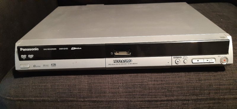 Panasonic D.V.D Video recorder.DMR-E.H.50 Carousel 1
