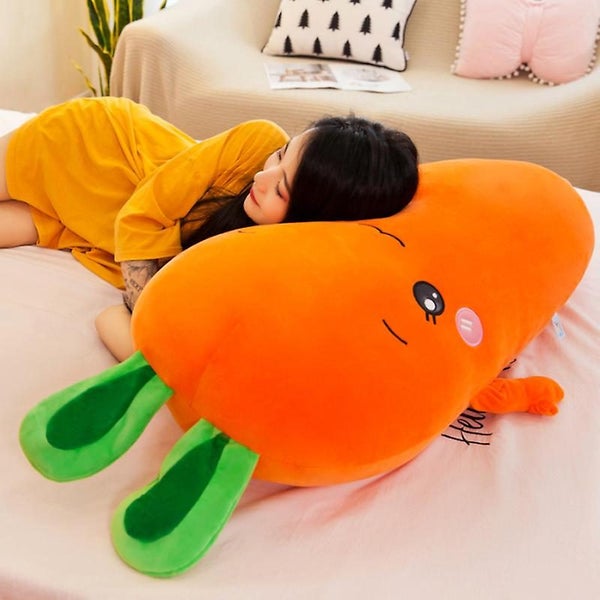 Down Cotton Carrot Plush Toy Large Long Strip Pillow Vegetable Doll Sleeping P Carousel 2