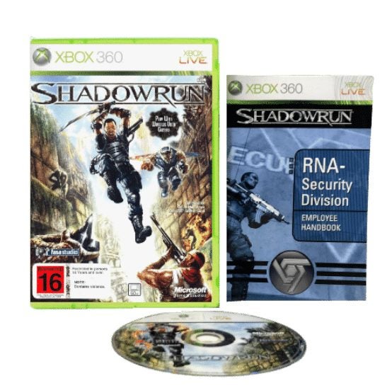SHADOWRUN (XBox 360) *MINT COMPLETE* Carousel 1