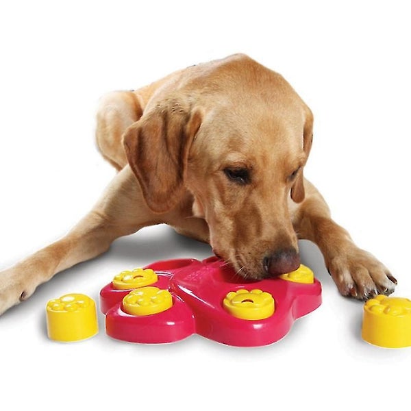 Dog Slow Feed Bowl Dog Food Puppy Fun Iq Educational Treat Box Non Tox ic Foo Carousel 2