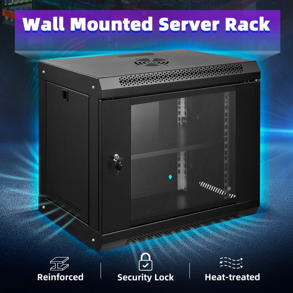 12U Server Cabinet Network Data Rack Carousel 1