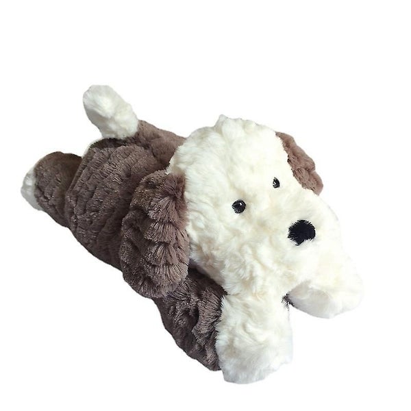 Super Soft Silly Cute Tummy Time Puppy Plush Toy Doll Internet Celebrity Red C Carousel 1