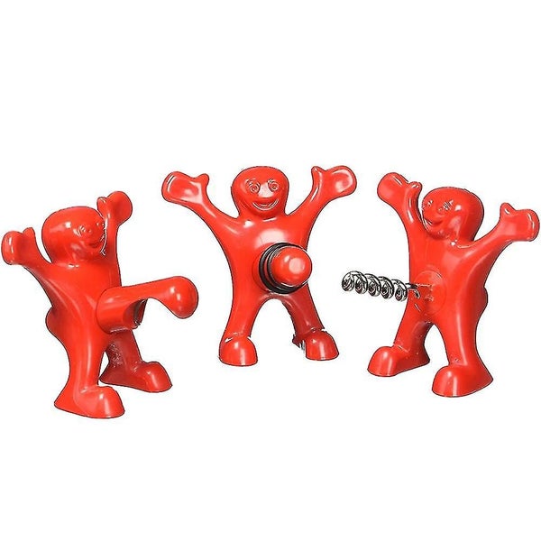 Set of 3 Bottle Stopper, Corkscrew, and Opener - Perfect for Bartenders and Gift Carousel 1