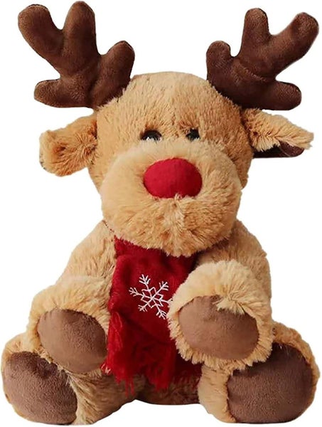 Christmas Reindeer Plush Toy x mas Stuffed Elk Doll Toy Soft Plush Stuffed Dol Carousel 2