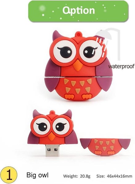 16gb Usb Flash Drive 5 Pieces Pack Usb Memory Stick Pendrive With Cute Anima Carousel 5