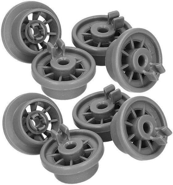 Bosch Compatible Dishwasher Wheels - Complete Universal Set Of 8 Lower Basket Carousel 1