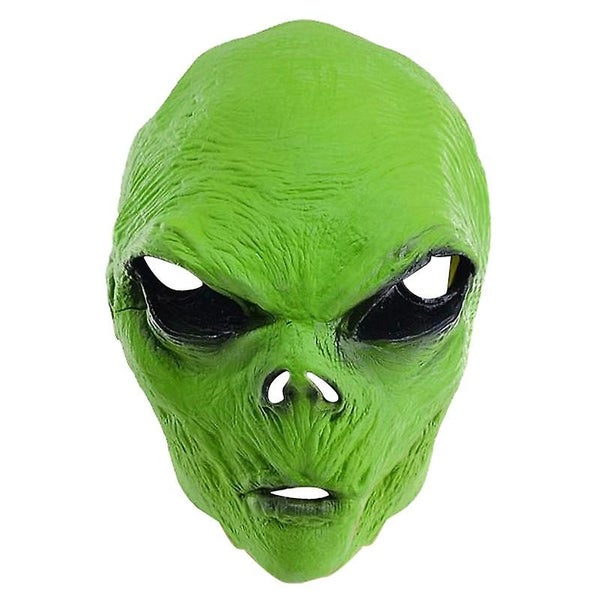 Alien Mask Set Halloween Decor Scary Mask Skull Skeleton Cosplay Funny Gloves Carousel 1