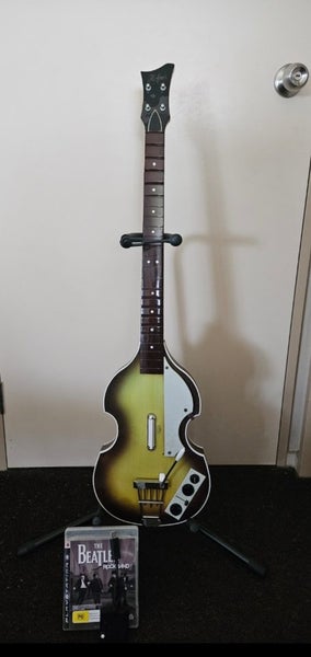 Beatles Rockband guitar and game Carousel 1