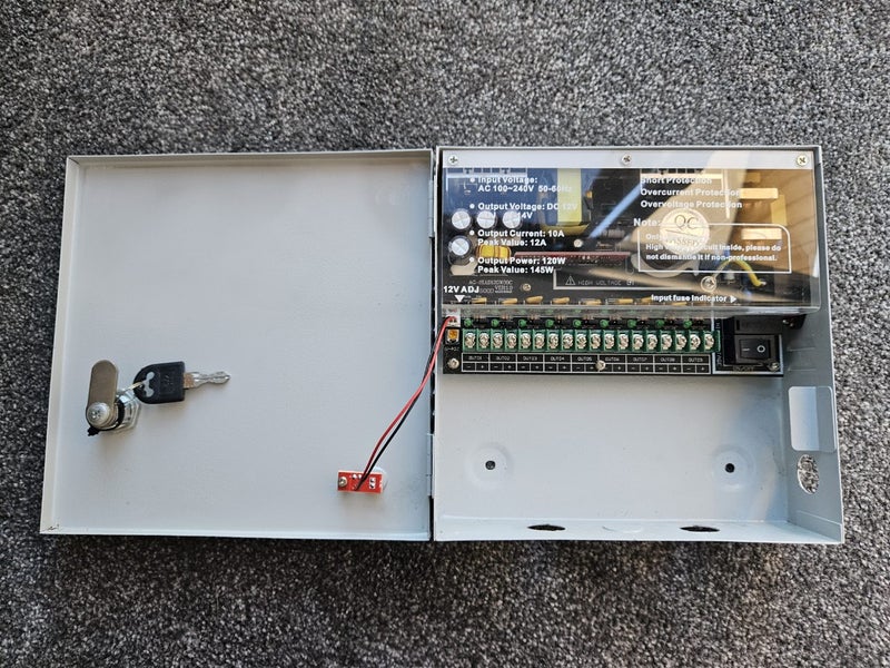 9 way 12v 10A power supply Carousel 3