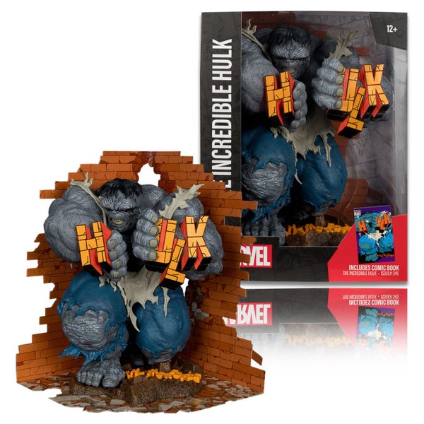 Marvel: The Incredible Hulk by Todd Mcfarlane w / Scene - PVC Figure Carousel 2