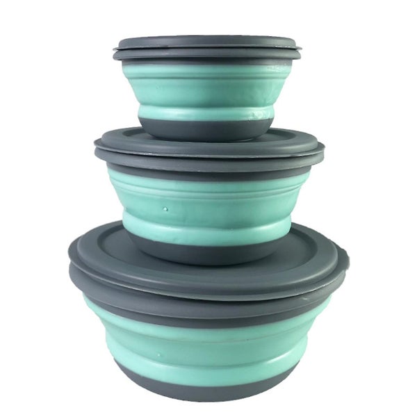 Folding Bowl large Collapsible Food Containers Large Capacity Food Containers Carousel 1