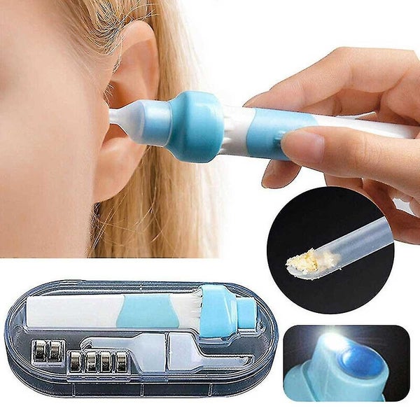 Electric Vacuum Ear Cleaner Ear Wax Safe Remover Vibration Removal Cleaning Pain Carousel 1