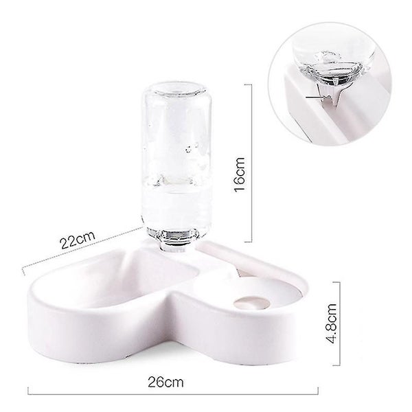 Automatic Pets Supplies Feeder Food Water Dispenser Detachable Cats Dogs Puppy F Carousel 5