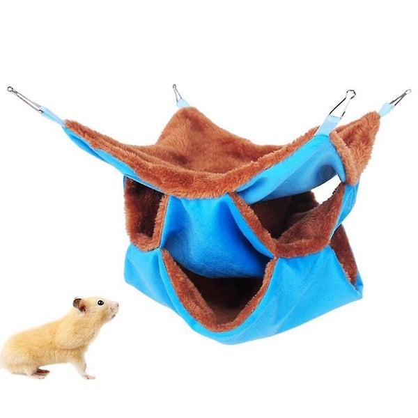 Hamster Hammock Cage Accessories Hanging Fleece Bed Swing Bag For Sugar Glider Carousel 1