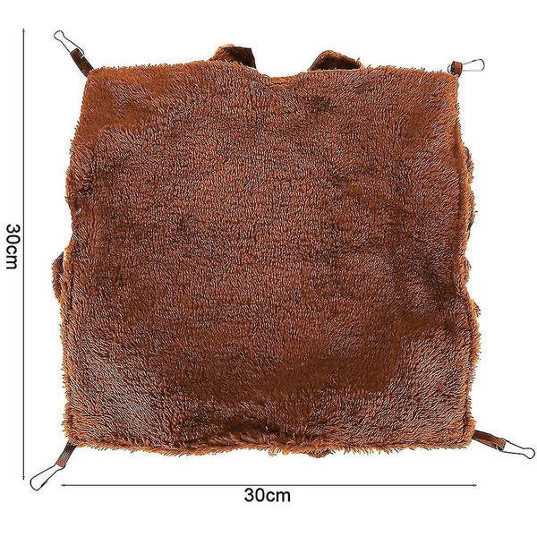 Hamster Hammock Cage Accessories Hanging Fleece Bed Swing Bag For Sugar Glider Carousel 5