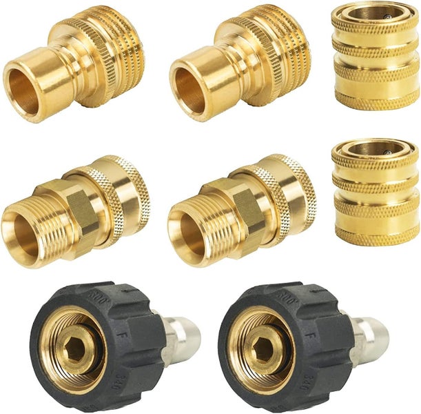 PTN NEW Pressure Hose Gun Adapter Quick Connector Kit Sale Sale Carousel 1