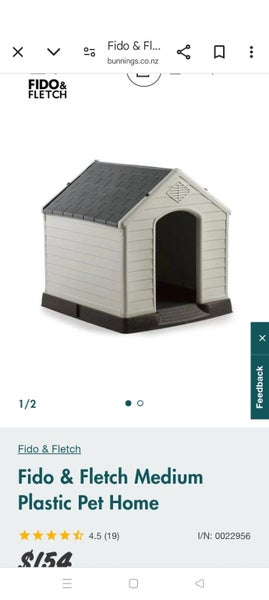 Price drop Fido and fletch medium plastic dog kennel Carousel 3