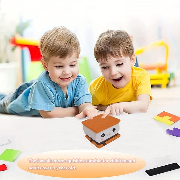 Slow Squishies Toy For Kids Birthday Gift Cute Sandwich Cookie Stress Relief L Carousel 5