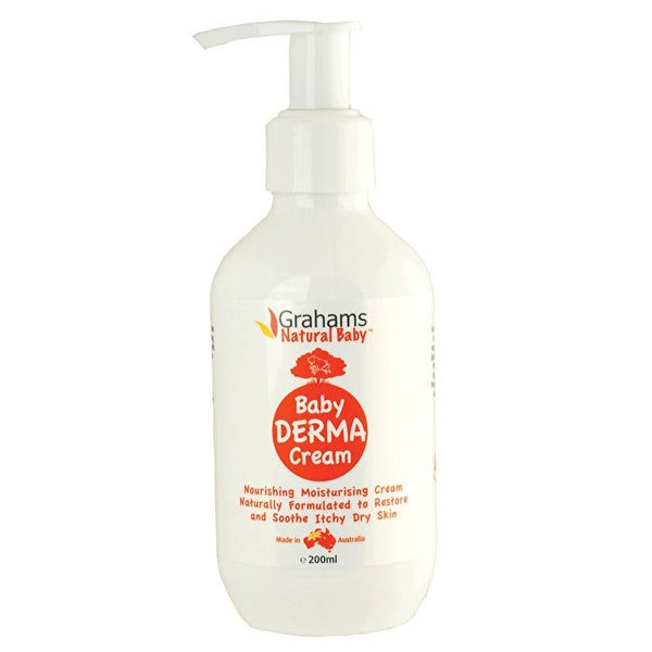 GRAHAMS NATURAL ALTERNATIVES Grahams Natural Baby Derma Cream 200ml Carousel 1