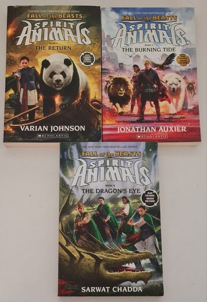 Fall of the Beasts Spirit Animals Books 3,4 & 8 ^ Carousel 1