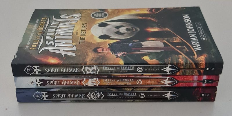 Fall of the Beasts Spirit Animals Books 3,4 & 8 ^ Carousel 2
