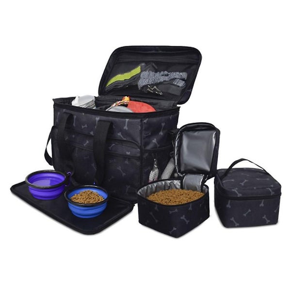 Pet Travel Bag A Set Of Thickened Multi-functional Luggage Dog Bag Backpack Pe Carousel 2