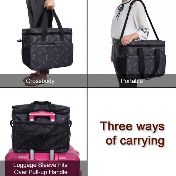Pet Travel Bag A Set Of Thickened Multi-functional Luggage Dog Bag Backpack Pe Carousel 4
