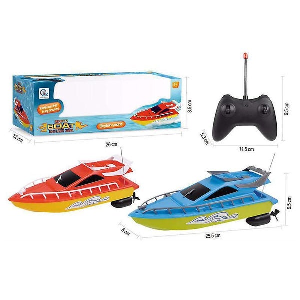Mini Remote Control Boat High Speed Rowing Ship Summer Water Speedboat Toy Carousel 5
