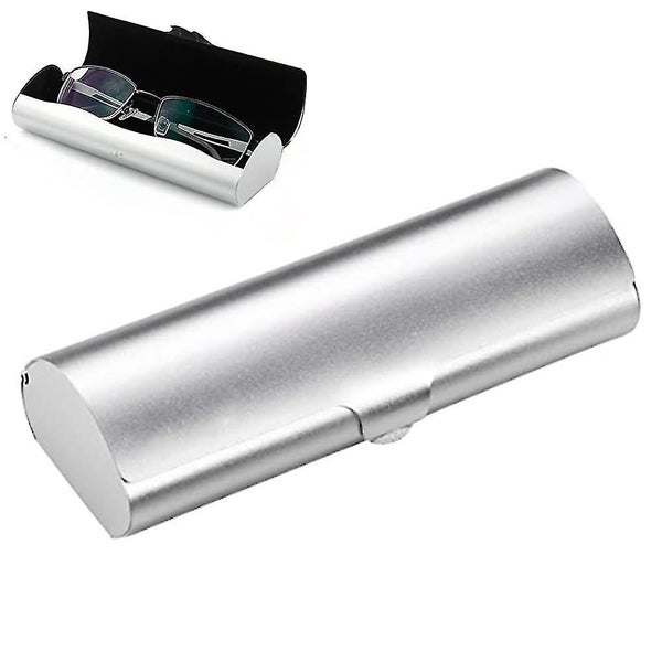 1 Pcs Glasses Case Hard Shell Eyeglass Case Aluminum Light Nearsighted Spectacle Carousel 1
