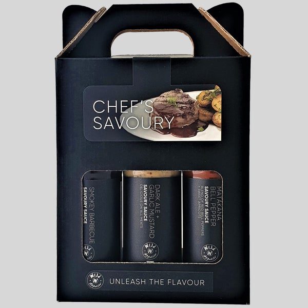 Wild Appetite - Chef's Savoury Gift Set - 3 x 150ml Carousel 1