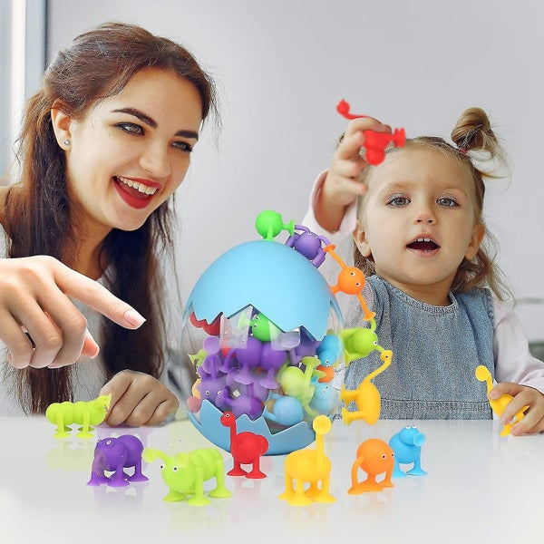 Suction Toys 36 Pcs Kids Bath Toys Sensory Toys For Boys Girls Fidget Toys Str Carousel 2