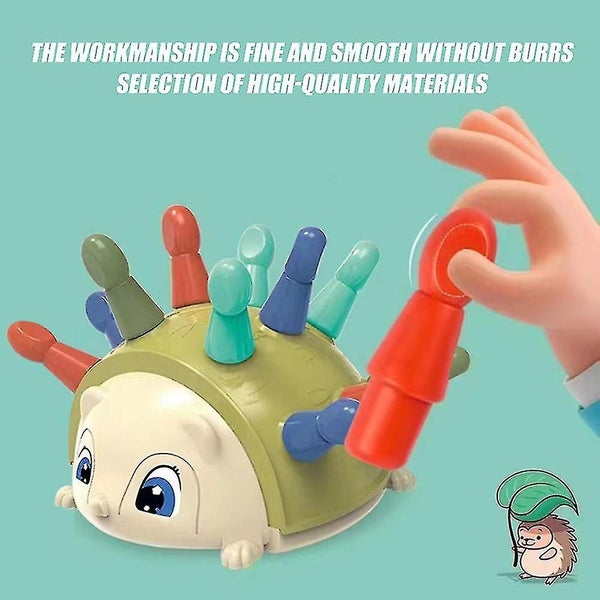 Childrens Toy Children's Balance Hedgehog Building Block Toy Early Education P Carousel 2