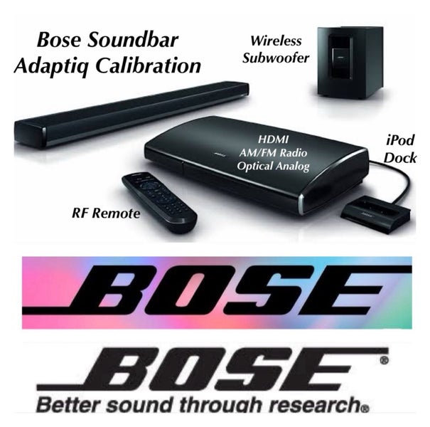 Bose Lifestyle SoundBar system & Wireless Subwoofer ~ Digital ~ Analog Carousel 1