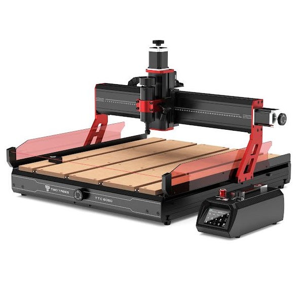TTC 6050 Large Format Desktop CNC Router Machine Carousel 1