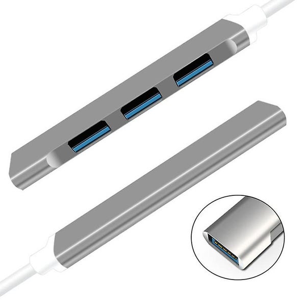 4 Ports Usb Hub Usb 3.0 Multi Splitter Adapter For Computer Accessories Phone Carousel 2