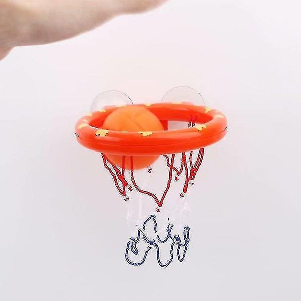 Bath Basketball Toy Set Baby Children's Plastic Sucker Basketball Stand Bath B Carousel 3