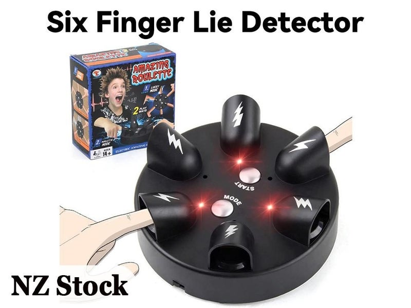 Electric Finger Lie Detector Roulette Party Game Carousel 1